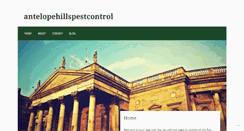Desktop Screenshot of antelopehillspestcontrol.com